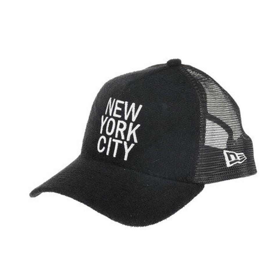 ニューエラ（NEW ERA） 帽子 メンズ メッシュ 9FORTY A-Frame トラッカー ニューヨークシティ スクエアロゴ 12326237 日よけ （メンズ）