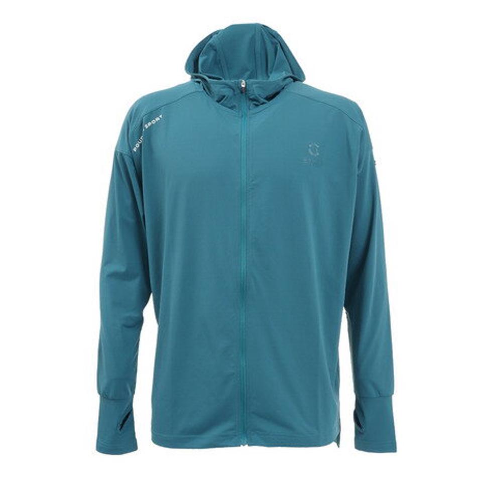 ジローム（GIRAUDM）（メンズ）ドライプラス シャインブロックパーカー 860GM1HD6833 DGRN