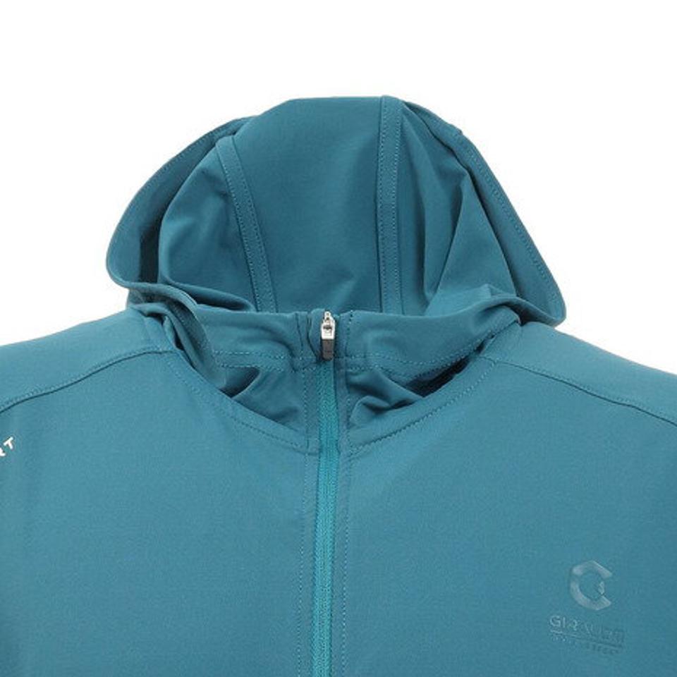 ジローム（GIRAUDM）（メンズ）ドライプラス シャインブロックパーカー 860GM1HD6833 DGRN