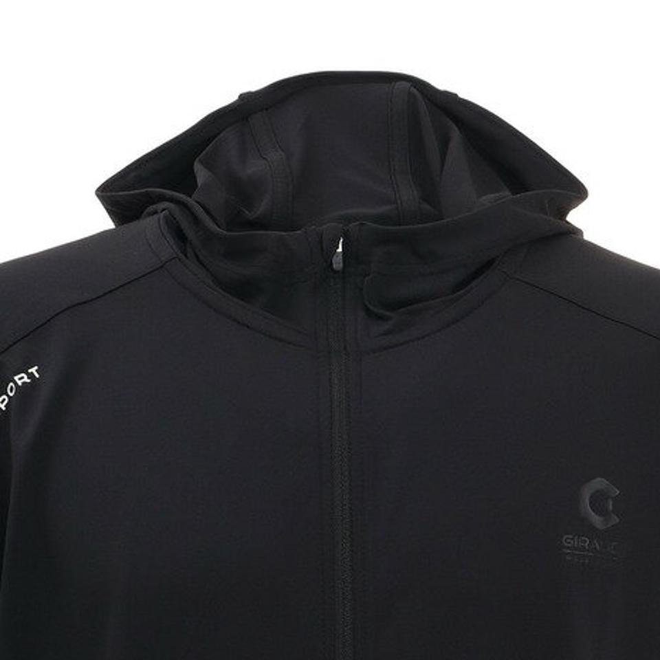ジローム（GIRAUDM）（メンズ）ドライプラス シャインブロックパーカー 860GM1HD6833 BLK