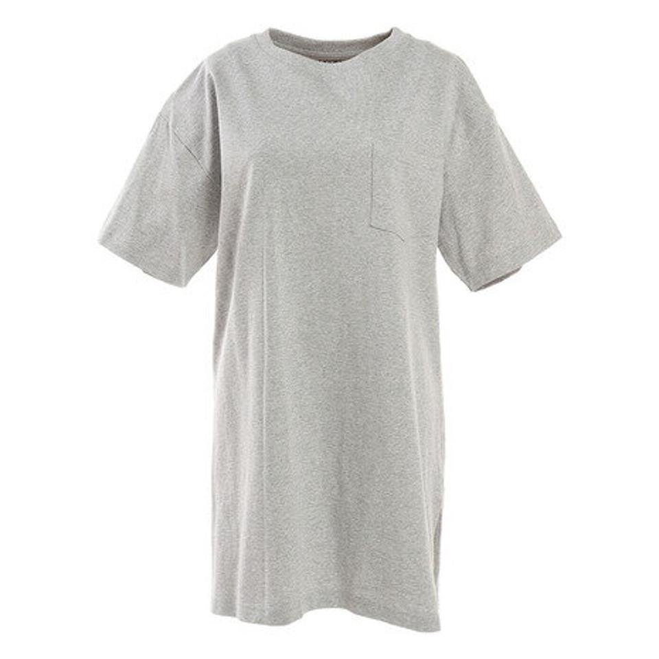 エーシーピージー（ACPG） Tシャツ レディース 半袖 ロング丈 ヘビーウェイト チュニック 872PA0CD3153MGRY グレー （レディース）