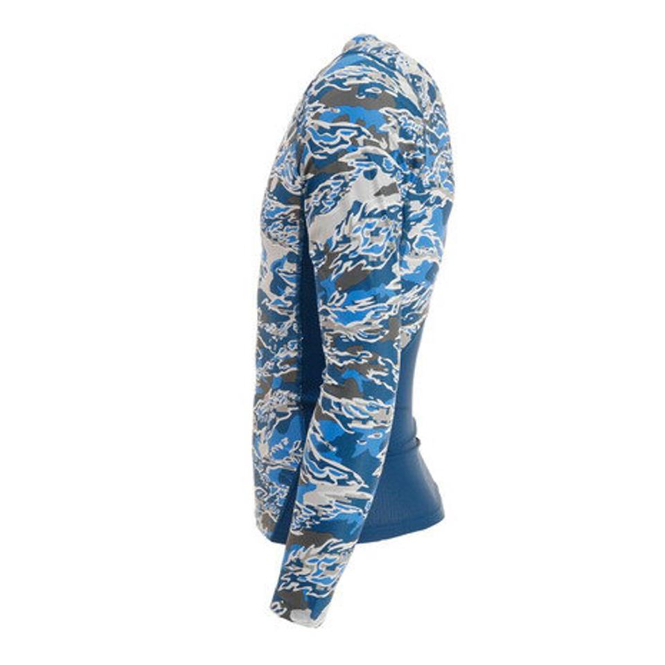 アンダーアーマー（UNDER ARMOUR） アイソチル コンプレッション ロングスリーブ シャツ プリント 1371893 458 （メンズ）