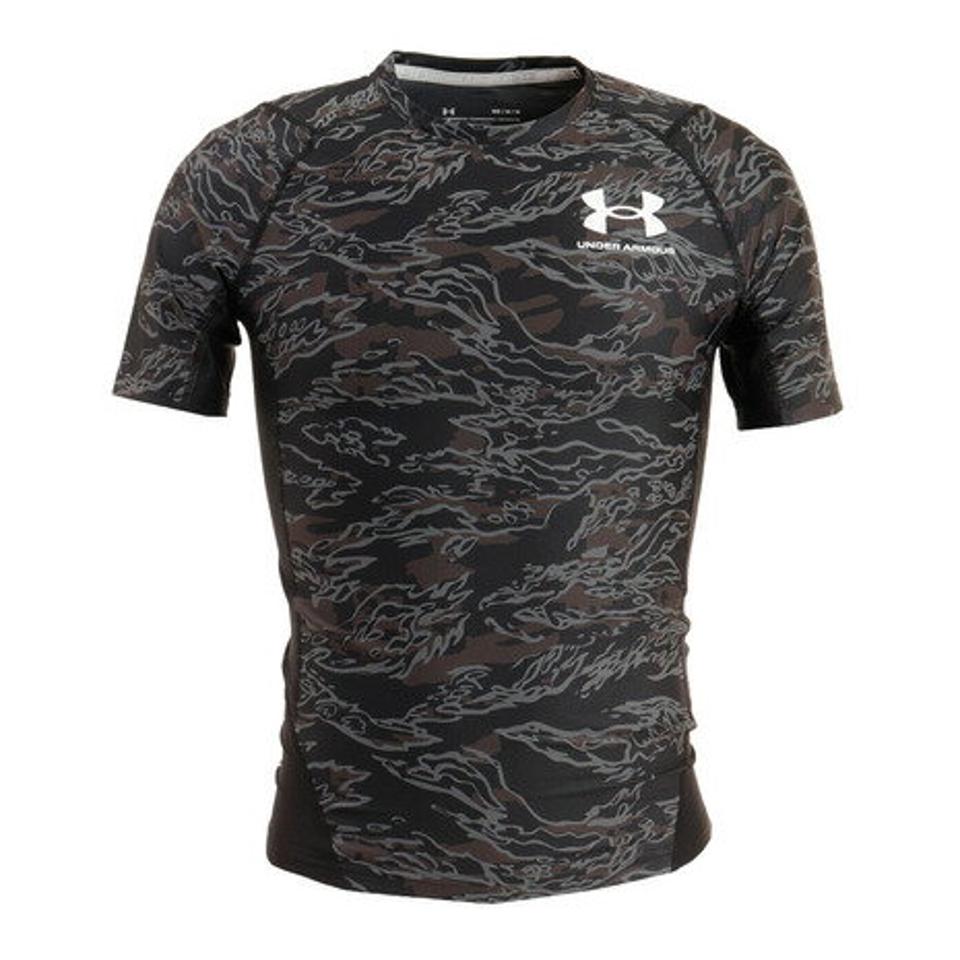 【3/10 24h限定 エントリー＆対象3店舗以上買い回りで最大P10倍！】アンダーアーマー（UNDER ARMOUR）（メンズ） アイソチル コンプレッション ショートスリーブ シャツ プリント 1371892