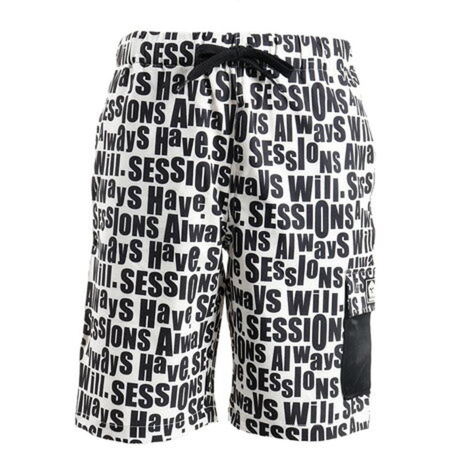 セッションズ（SESSIONS） ハーフパンツ 90s ショートパンツ 207119 BK/WT （メンズ）