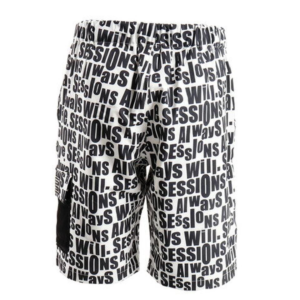 セッションズ（SESSIONS） ハーフパンツ 90s ショートパンツ 207119 BK/WT （メンズ）