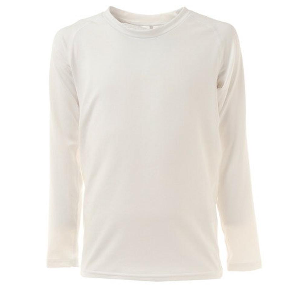 デュアリグ(DUARIG) サッカーウェア ジュニア ドライプラス抗菌ストレッチ丸首シャツ 742D1ES5711 WHT (キッズ)