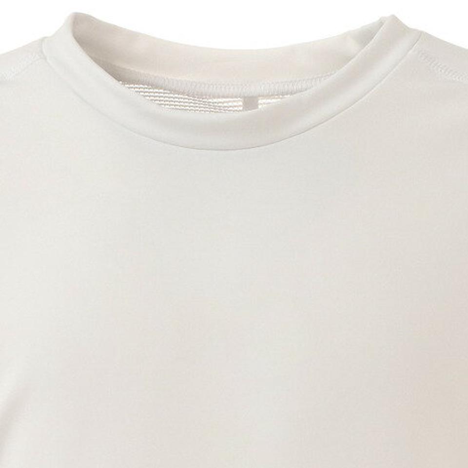 デュアリグ(DUARIG) サッカーウェア ジュニア ドライプラス抗菌ストレッチ丸首シャツ 742D1ES5711 WHT (キッズ)