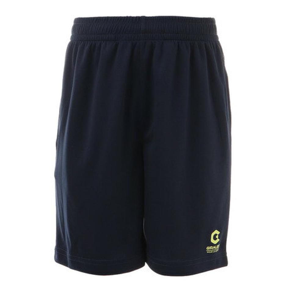 ジローム（GIRAUDM）（キッズ）ドライ 吸汗速乾 UVカット ジュニア ニット ハーフパンツ 868GM1CD6737 NVY ショートパンツ 短パン