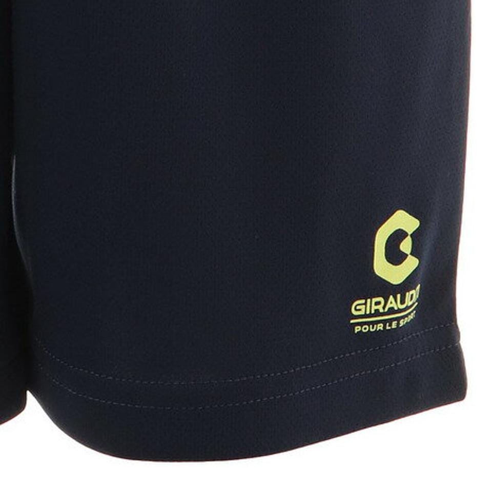 ジローム（GIRAUDM）（キッズ）ドライ 吸汗速乾 UVカット ジュニア ニット ハーフパンツ 868GM1CD6737 NVY ショートパンツ 短パン