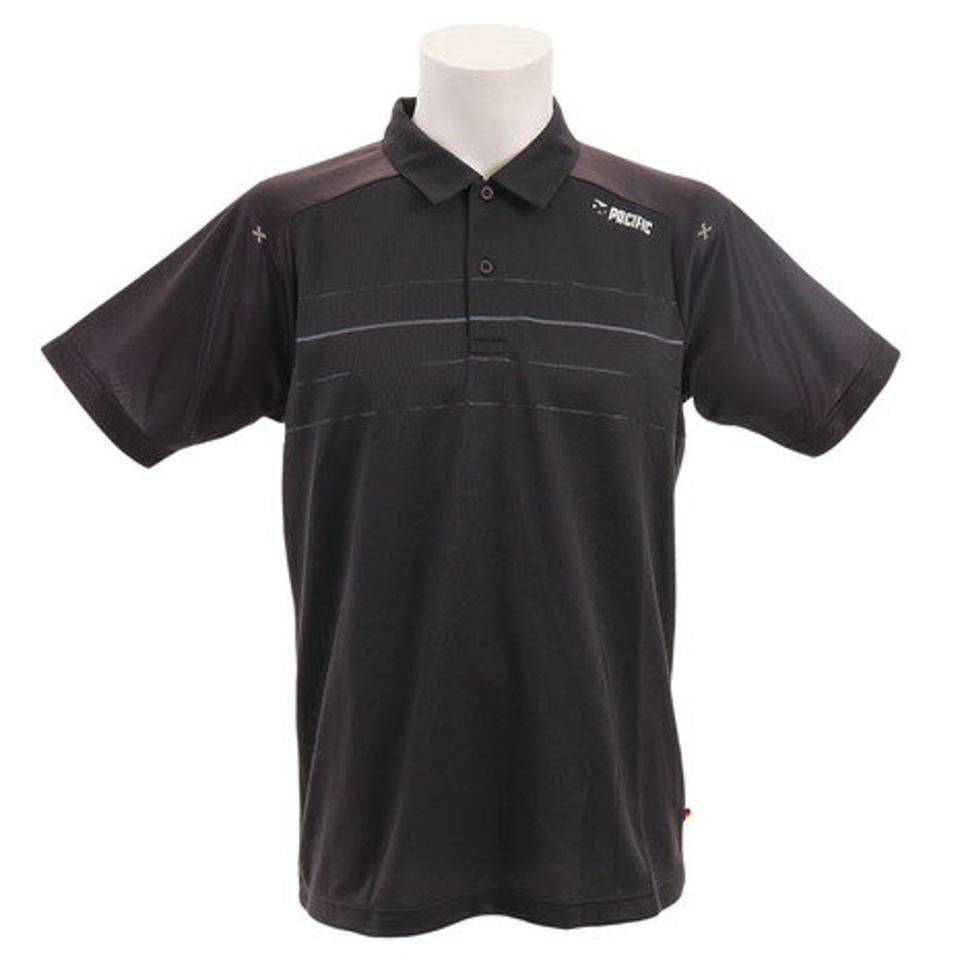 パシフィック（PACIFIC） テニス ドライプラス ポロシャツ PT19FM451 CGRY （メンズ）