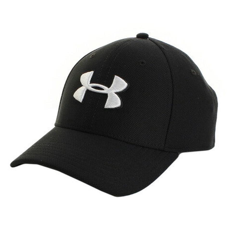 アンダーアーマー(UNDER ARMOUR)(メンズ)帽子 メンズ キャップ ブリッツィング3.0キャップ 1305036 BLK/BLK/WHT ACC 日よけ ランニングキャップ