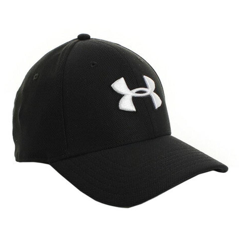 アンダーアーマー(UNDER ARMOUR)(メンズ)帽子 メンズ キャップ ブリッツィング3.0キャップ 1305036 BLK/BLK/WHT ACC 日よけ ランニングキャップ