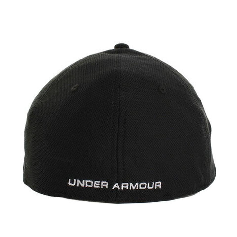アンダーアーマー(UNDER ARMOUR)(メンズ)帽子 メンズ キャップ ブリッツィング3.0キャップ 1305036 BLK/BLK/WHT ACC 日よけ ランニングキャップ