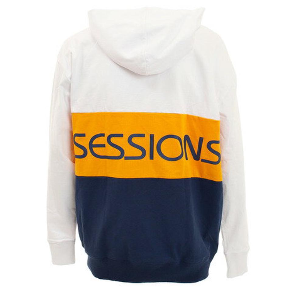 セッションズ（SESSIONS） ブロック パーカー 長袖 207114 YLW/NV （メンズ）