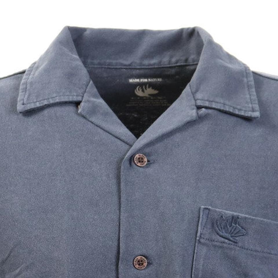 エルケクス(ELKEX) GARMENT DYED シャツ 881EK0SD3293NVY (メンズ)