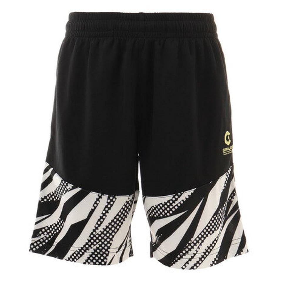 ジローム（GIRAUDM）（キッズ）ドライ 吸汗速乾 UVカット ジュニア ニット ハーフパンツ 868GM1CD6735 WHT ショートパンツ 短パン