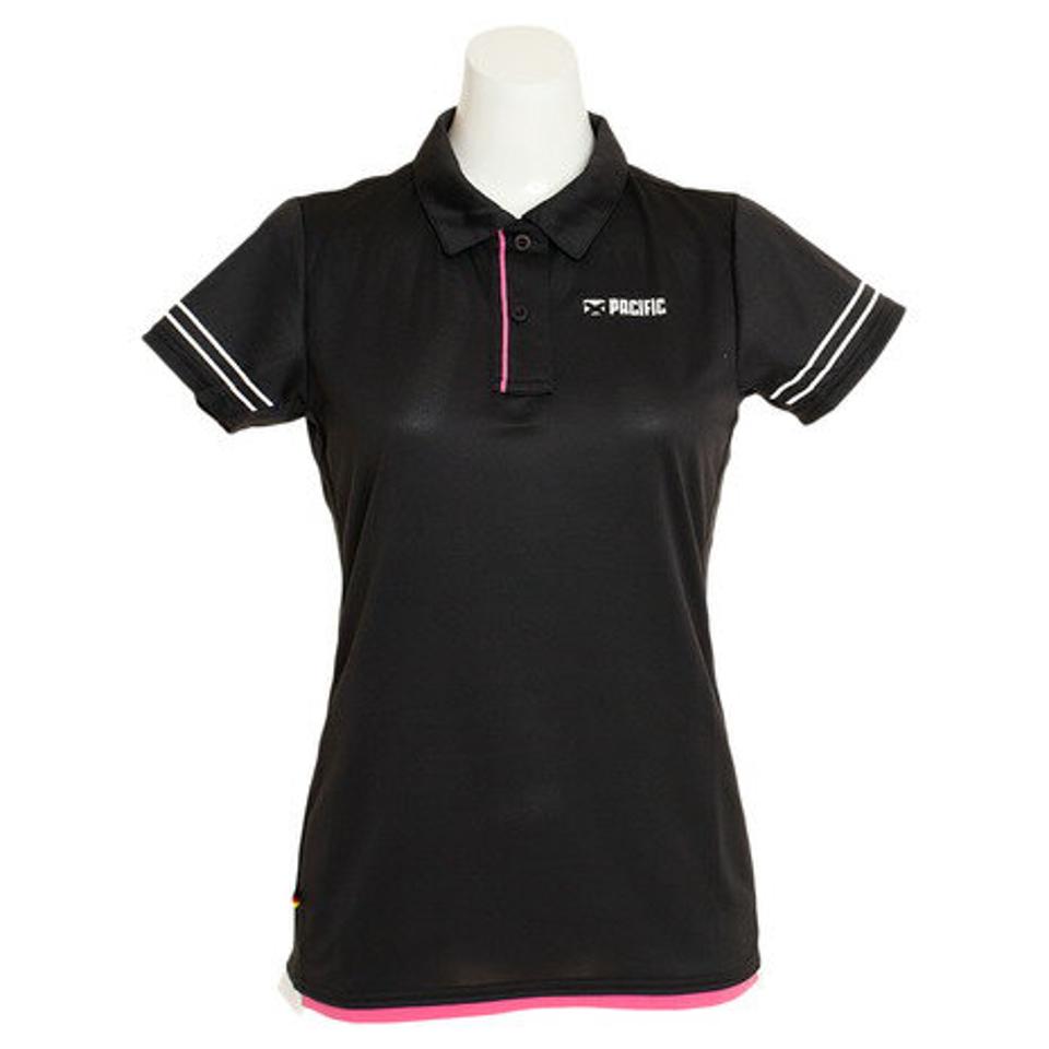 パシフィック(PACIFIC) テニス ドライプラス ポロシャツ PT19FW463 CGRY (レディース)