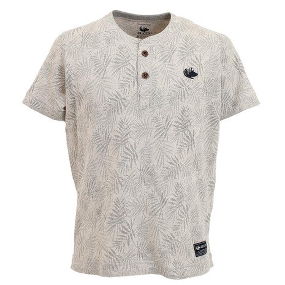 エルケクス（ELKEX） LEAF JAC HENLEY 半袖シャツ 881EK0HD3292WHT オンライン価格 （メンズ）