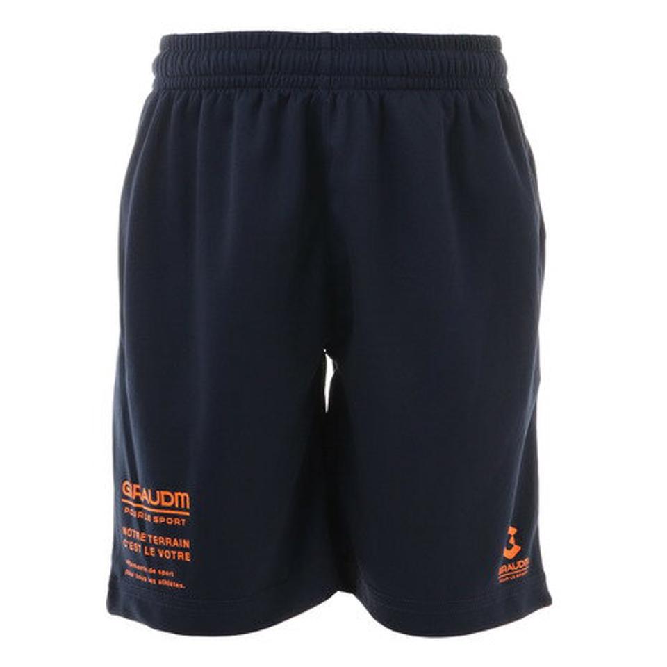 ジローム（GIRAUDM）（キッズ）ドライ 吸汗速乾 UVカット ジュニア ニット ハーフパンツ 868GM1CD6731 NVY ショートパンツ 短パン