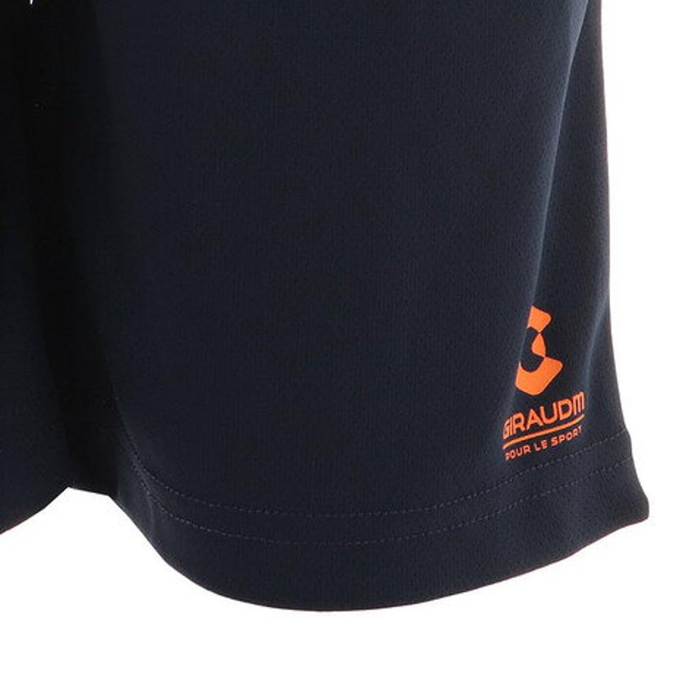 ジローム（GIRAUDM）（キッズ）ドライ 吸汗速乾 UVカット ジュニア ニット ハーフパンツ 868GM1CD6731 NVY ショートパンツ 短パン