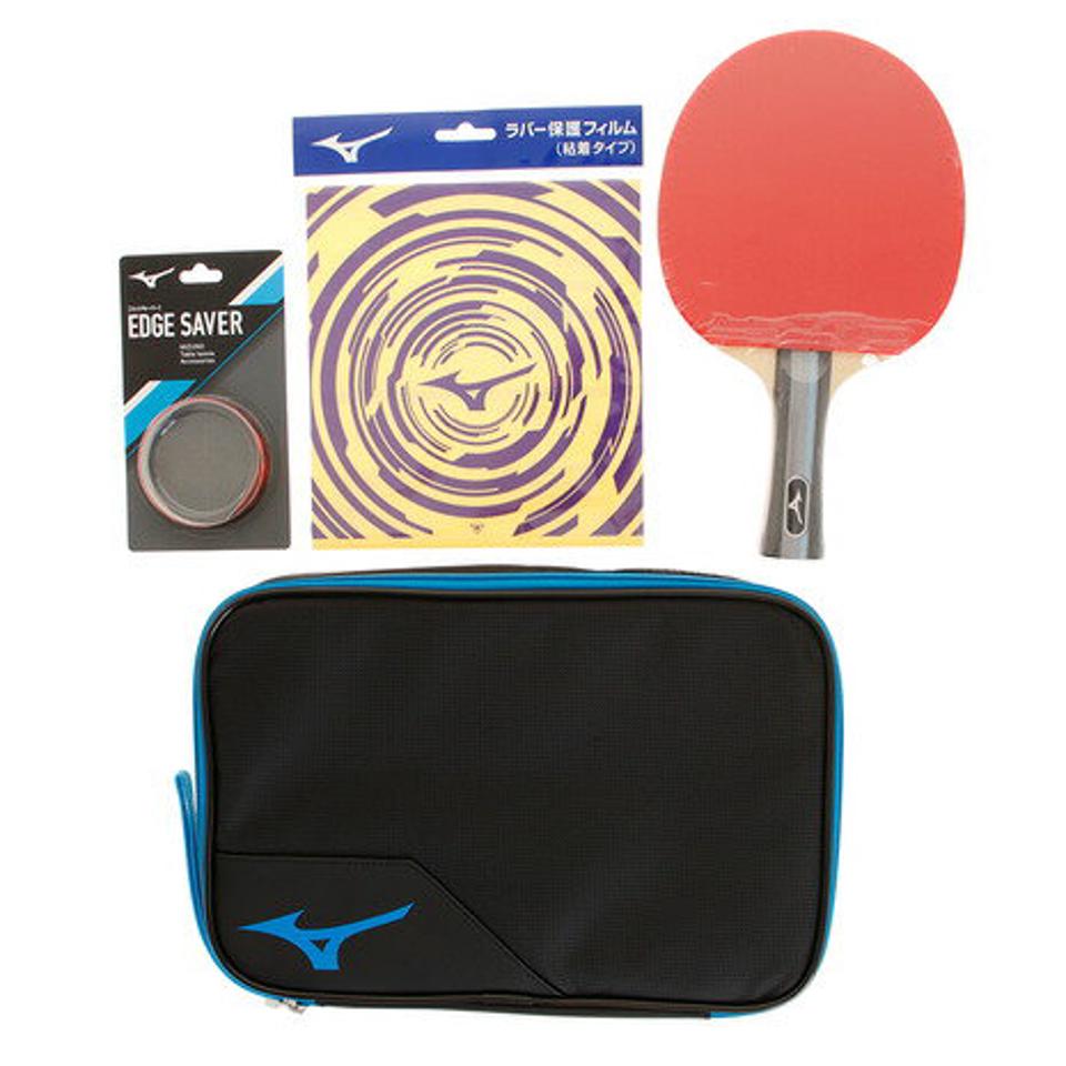 ミズノ（MIZUNO） 卓球ラケットセット TECHNIX BLU 83JTT09027 （メンズ、レディース、キッズ）