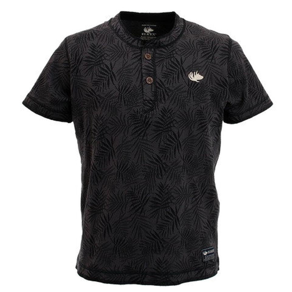 エルケクス（ELKEX） LEAF JAC HENLEY 半袖シャツ 881EK0HD3292CGRY オンライン価格 （メンズ）