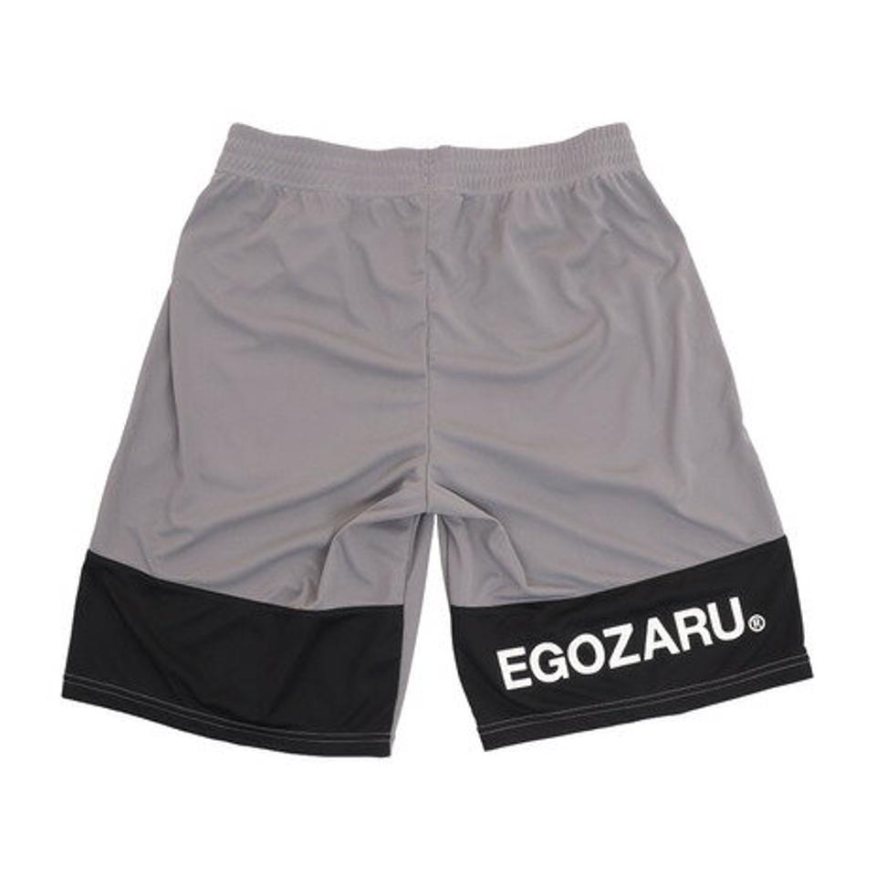 【10％OFFクーポン! 23日迄】エゴザル（EGOZARU）（メンズ）バスパン バスケットボールウェア PIPING HEM SWITCHING ショートパンツ EZHP-2106-046