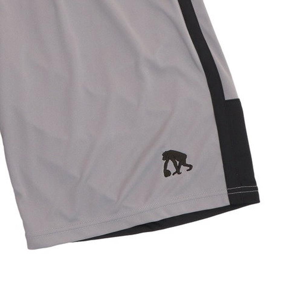 【10％OFFクーポン! 23日迄】エゴザル（EGOZARU）（メンズ）バスパン バスケットボールウェア PIPING HEM SWITCHING ショートパンツ EZHP-2106-046