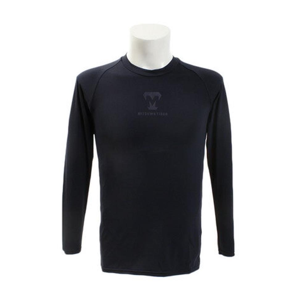 美津和タイガー（mitsuwa-tiger） 野球 アンダーシャツ コンプレッションラウンドネック 長袖 インナー シャツ UWMTKS-059-048 （メンズ）
