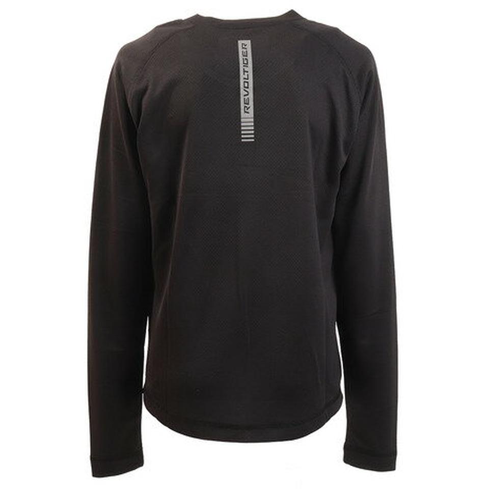 【ポイント15倍】美津和タイガー（mitsuwa-tiger） 野球 アンダーシャツ ジュニア セミフィット ラウンドネック長袖 インナー シャツ MT7HSJ59-090 （キッズ）