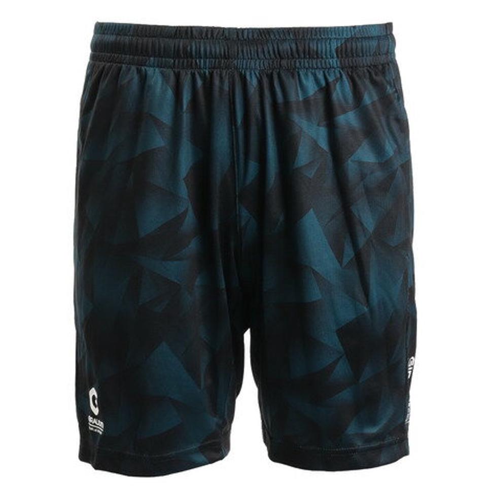 【2点10%OFFクーポン対象！8/17まで】ジローム（GIRAUDM）（メンズ）ドライ 吸汗速乾 UVカット ニット ハーフパンツ 866GM1CD6727 BLK ショートパンツ 短パン