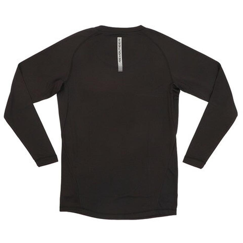 美津和タイガー（mitsuwa-tiger）（メンズ）野球 アンダーシャツ セミフィット ラウンドネック 長袖 インナー シャツ MT7HSA59-090