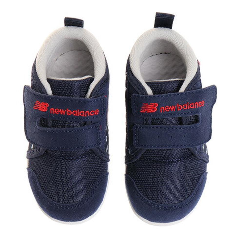 ニューバランス（new balance）（キッズ）IO123 ネイビー 紺 IO123HTRW ベビー ジュニア スポーツシューズ 子供靴 運動 テープ 11.5 12.0 12.5 13.0 14.0