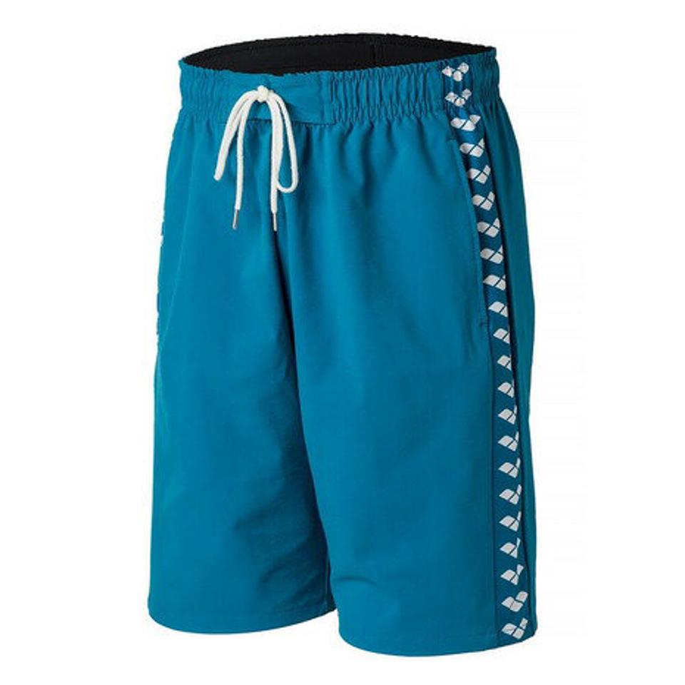 【11/5 24h限定 エントリー＆対象4店舗買い回りで最大P10倍！】アリーナ（ARENA）（メンズ）BEACHSIDE LIFESTYLE ハーフパンツ メンズ 7inch チームライン ショーツ ARS-20XB09 ブルー BLU ビーチサイド ライフスタイル