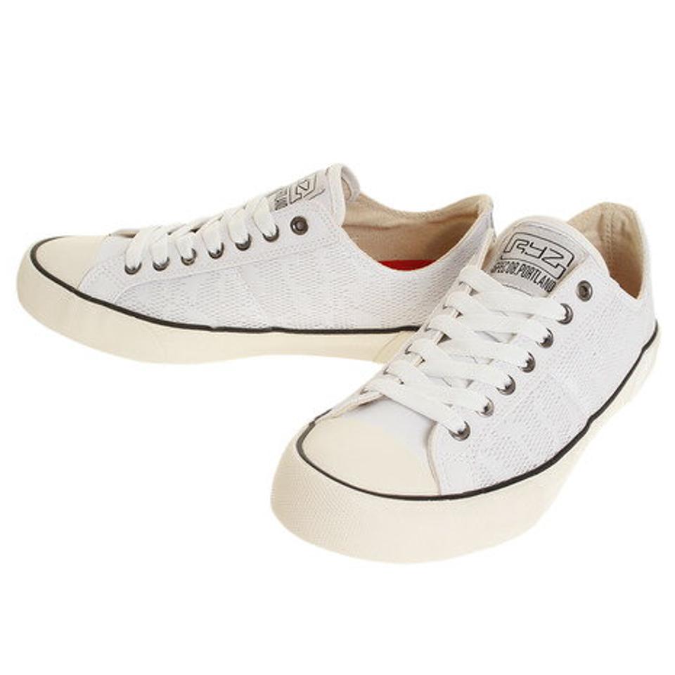 【ポイント20倍】ライズ（RYZ） スニーカー PDX Lo MS 801R8MF0668 WHT スポーツシューズ ホワイト 白 通学 学生 （メンズ）