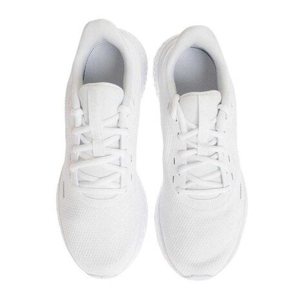 ナイキ（NIKE） スポーツシューズ レボリューション 5 BQ3204-103 ランニングシューズ 白 ホワイト マラソン （メンズ）