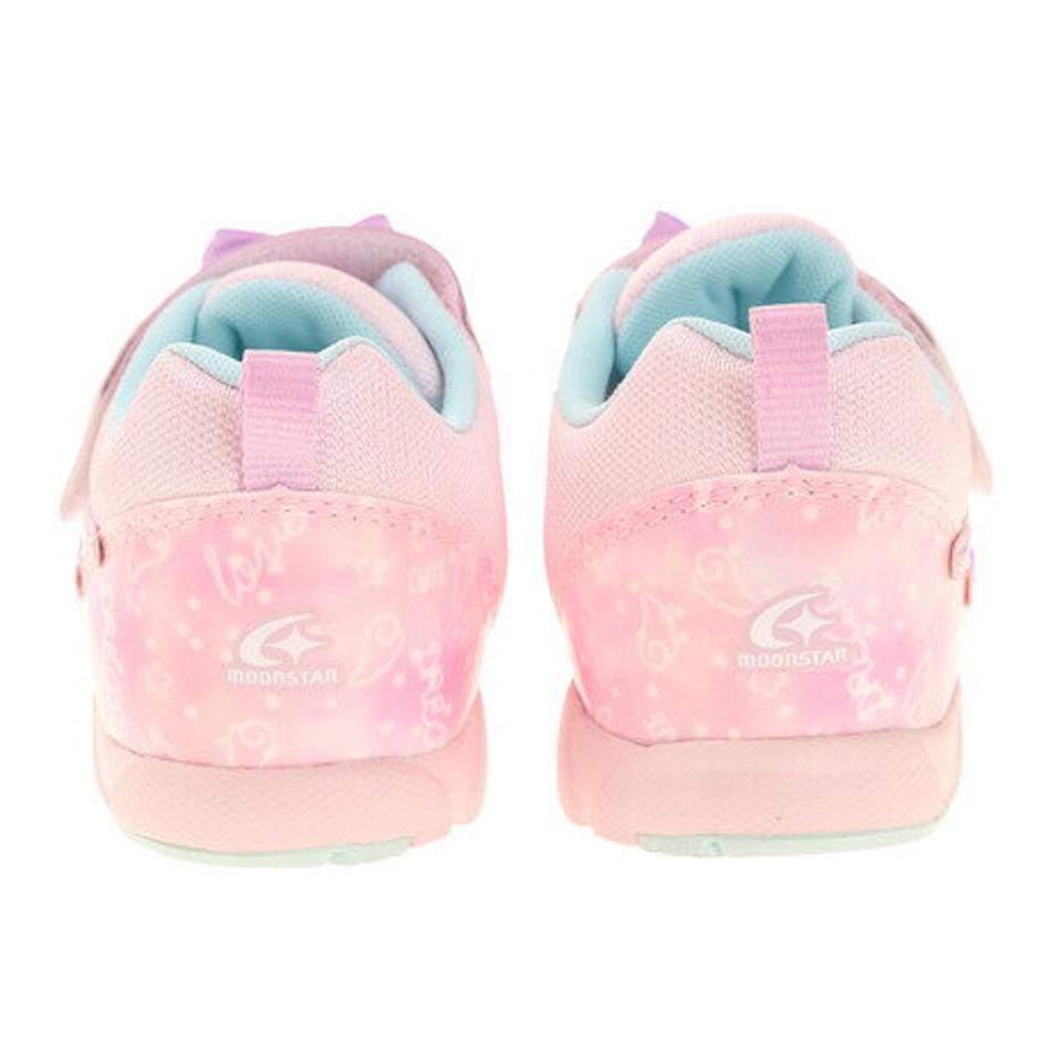 ムーンスター（MoonStar） ジュニアスポーツシューズ ベルクロ ベルト付き スニーカー スーパースター SS K1009 PK 12293724 21SS （キッズ）
