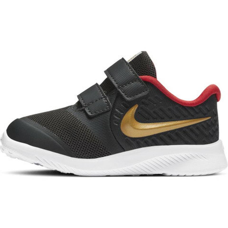 【ランニング対象品購入&エントリーでP10倍！8/19 20:00〜8/28 23:59】ナイキ（NIKE） ジュニアスポーツシューズ スター ランナー 2 TDV AT1803-010 ベルクロ ベルト付き ベビー スニーカー （キッズ）