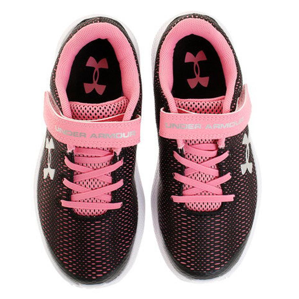 アンダーアーマー(UNDER ARMOUR)(キッズ)ジュニア プレスクール パスート 2 AC 3022861 BLK/LIP/MSV