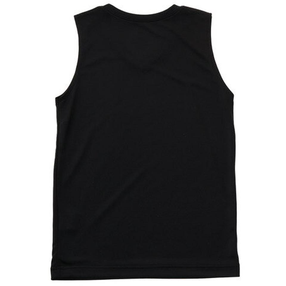 ジローム(GIRAUDM) サッカー ジュニア インナー ドライプラス(吸汗速乾)高通気Vネックインナーシャツ 742GM0ES9311 黒 (キッズ)