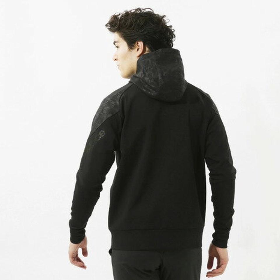 ニューバランス（new balance） フルジップスウェットフーディ JMTF1154BK スポーツウェア