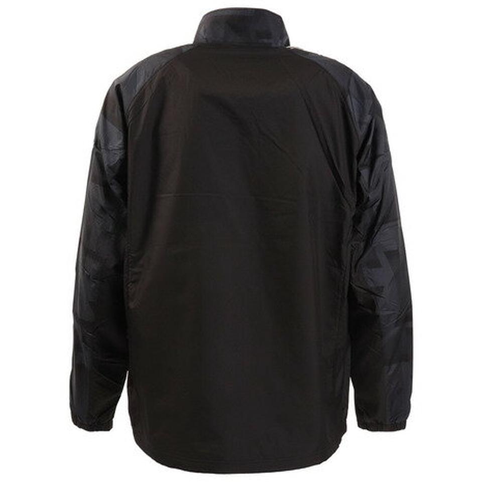 アンブロ（UMBRO） サッカー ウェア メンズ TR ラインドサーモハーフジップウエア UUUOJF32 BLK （メンズ）