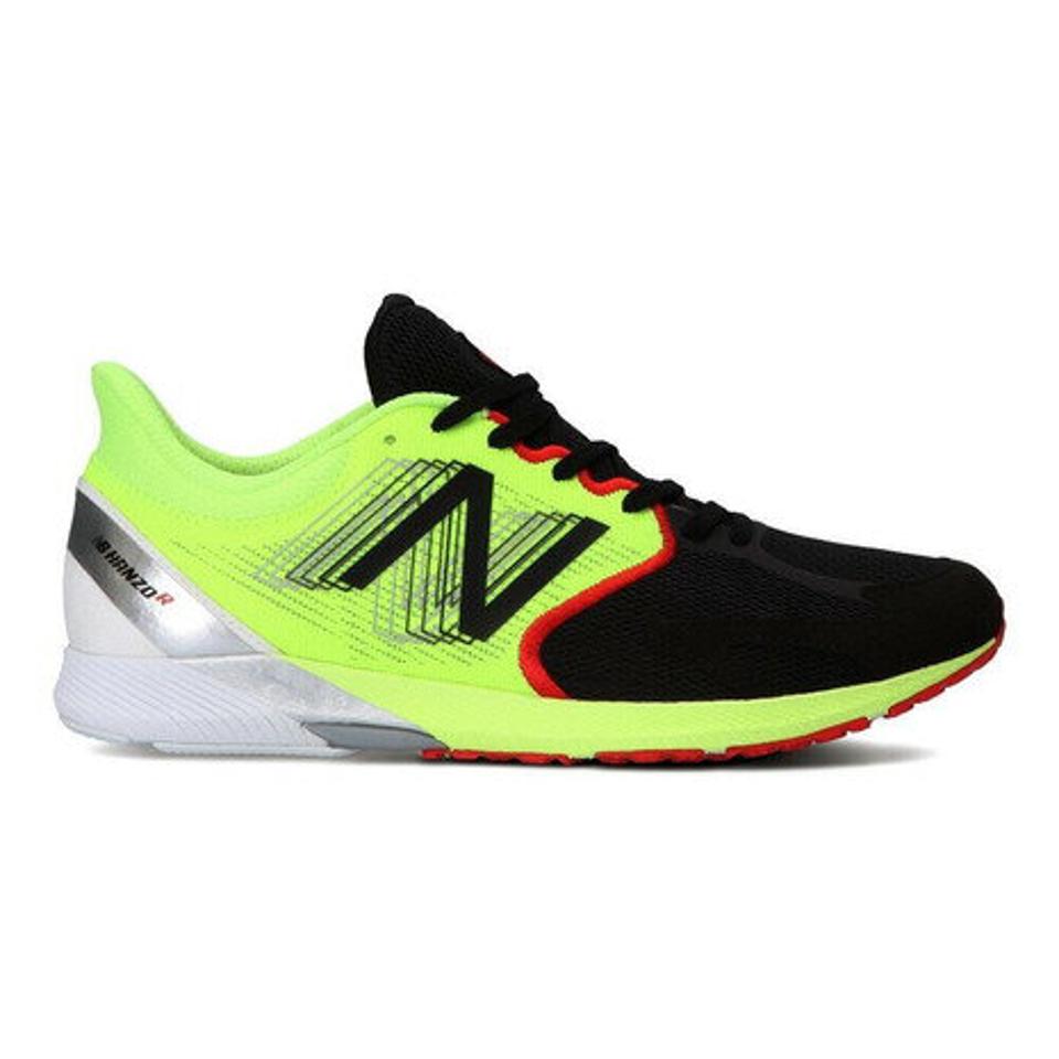 ニューバランス（new balance） ランニングシューズ イエロー ブラック NB ハンゾー HANZO R M MHANZRR32E トレーニングシューズ メンズ 靴 シューズ （メンズ）
