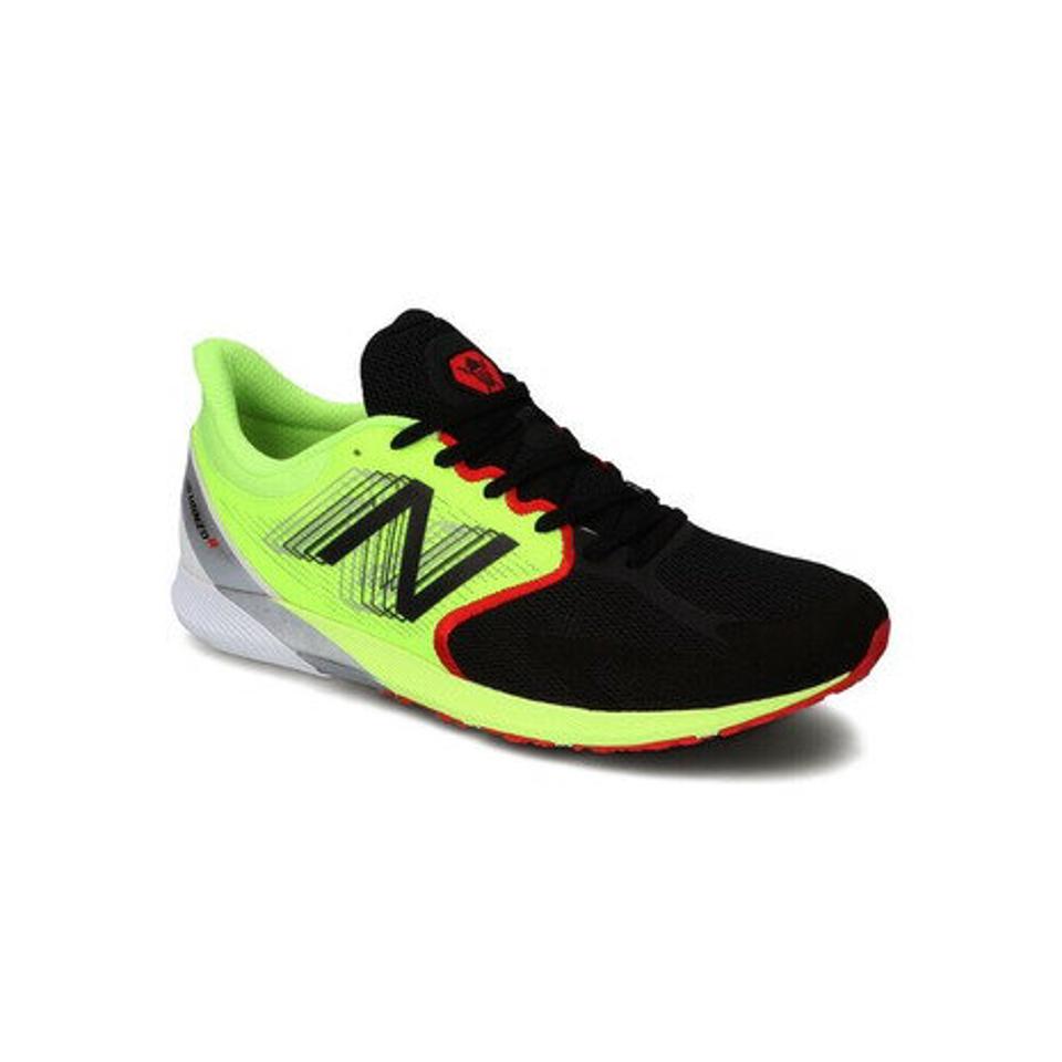ニューバランス（new balance） ランニングシューズ イエロー ブラック NB ハンゾー HANZO R M MHANZRR32E トレーニングシューズ メンズ 靴 シューズ （メンズ）