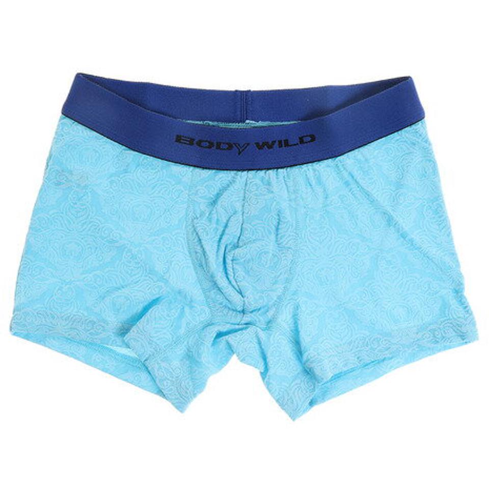 ボディワイルド（BODY WILD） ボクサーパンツ ジャガード BWE087J BLU （メンズ）