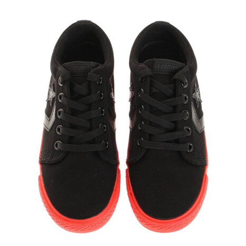 コンバース（CONVERSE） スニーカー ジュニア BOARDSTAR SK TEGTEG OX 37300480 20SS 黒 キッズ （キッズ）