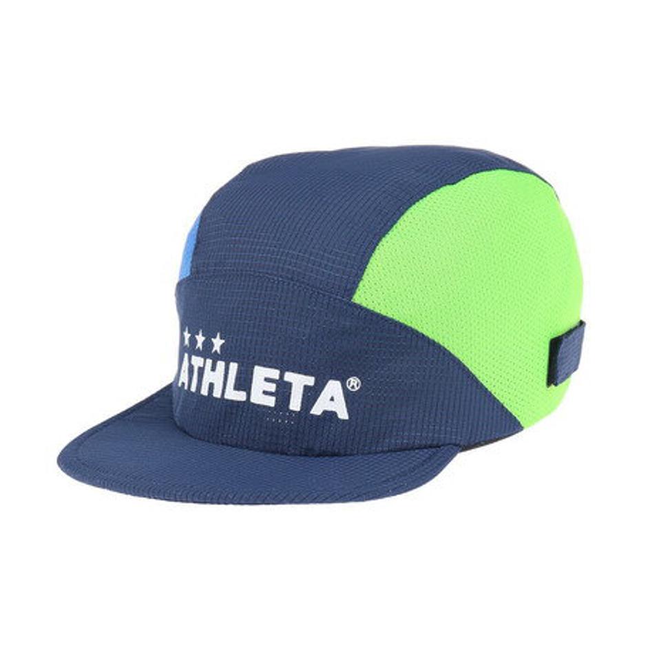 【スポーツデー エントリーでP5倍!4/3 9:59迄】アスレタ(ATHLETA)(キッズ)ジュニア プラクティスキャップ 5259J NVY 熱中症対策 帽子 メッシュ キャップ