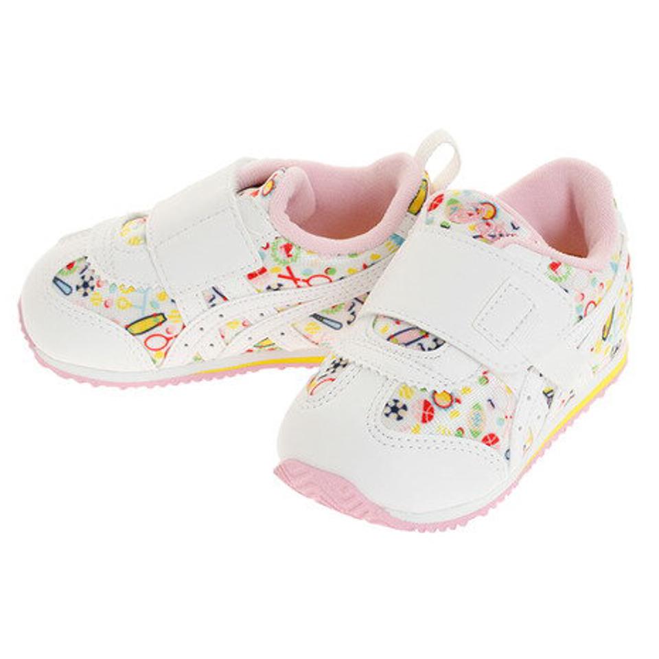 アシックス（ASICS） スニーカー ベビー アイダホ BABY SP 1144A031.700 花柄 白 ファーストシューズ （キッズ）