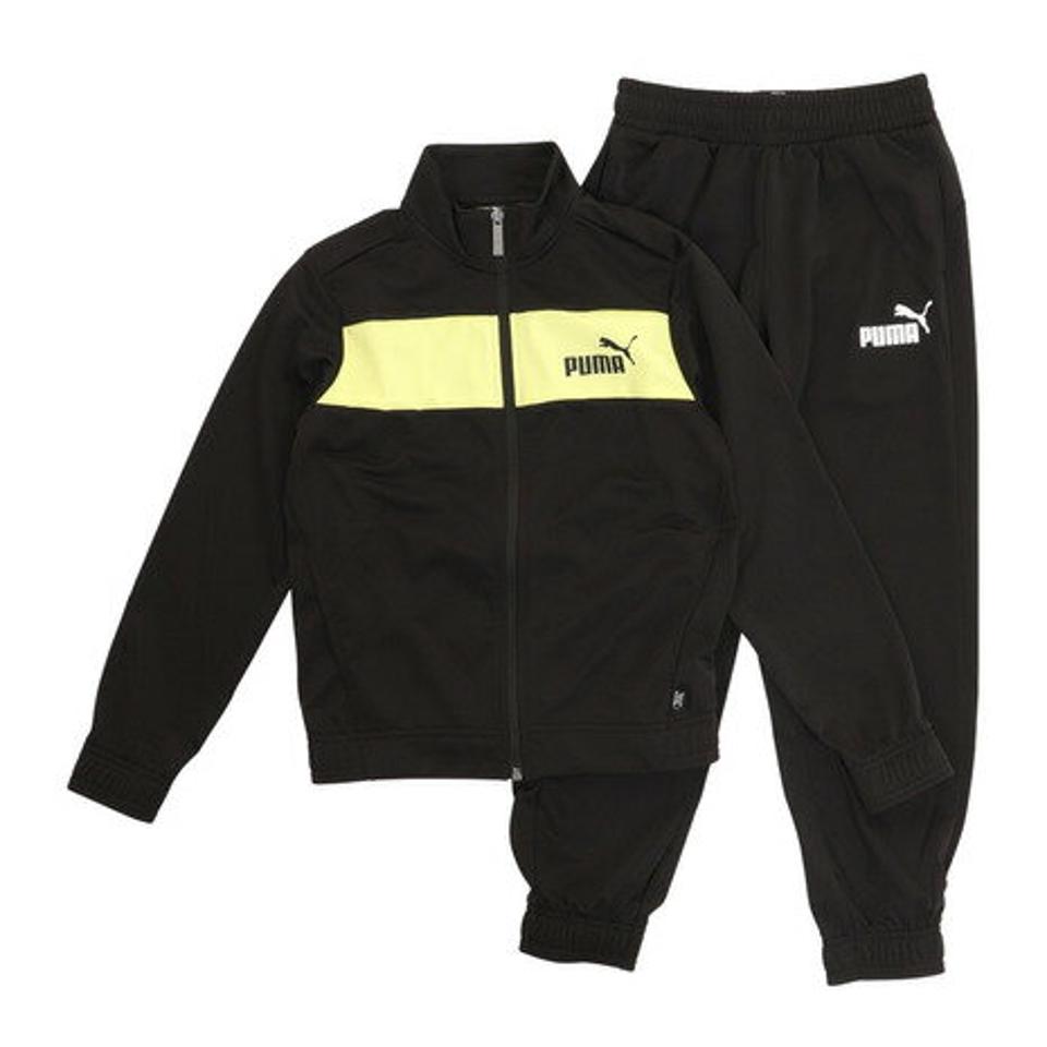 プーマ(PUMA) ジュニア ポリジャージ 上下セット 846563 57 BLK (キッズ)