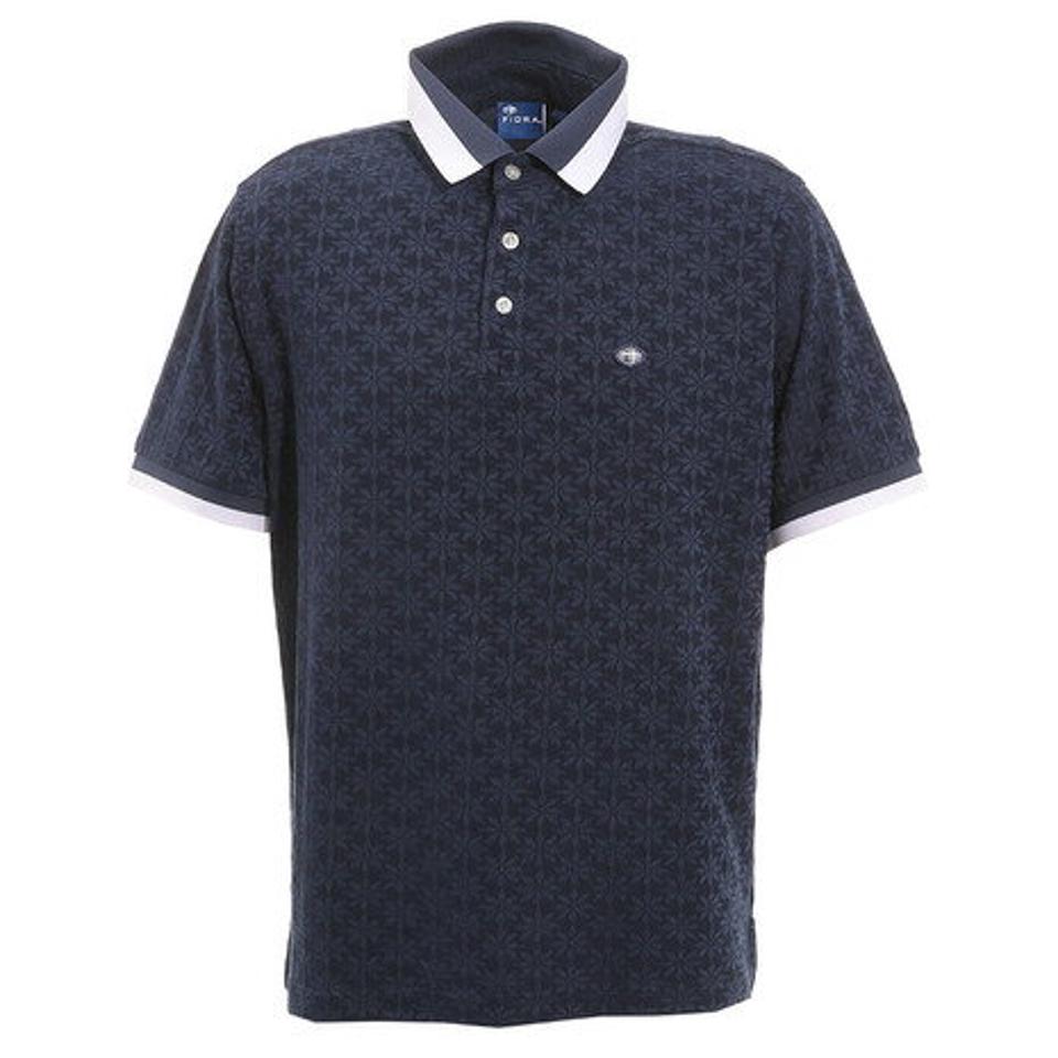 フィドラ（FIDRA） ゴルフ ポロシャツ メンズ JQラインポロシャツ FD5HTG08 NVY （メンズ）